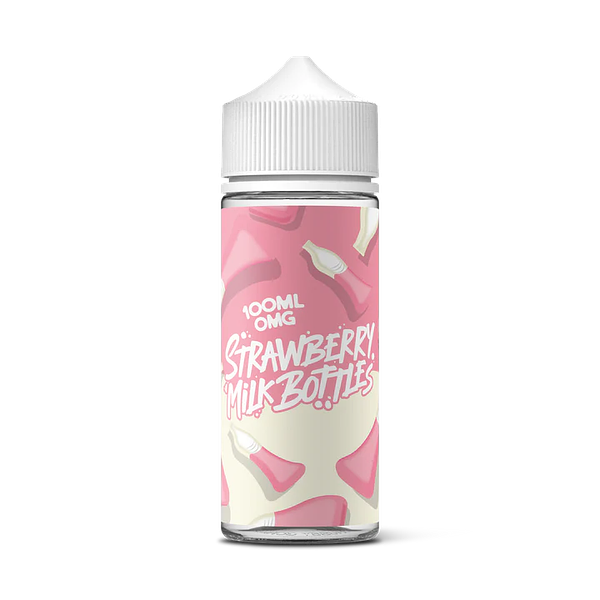 Strawberry Milk Bottles - 100ml Shortfill