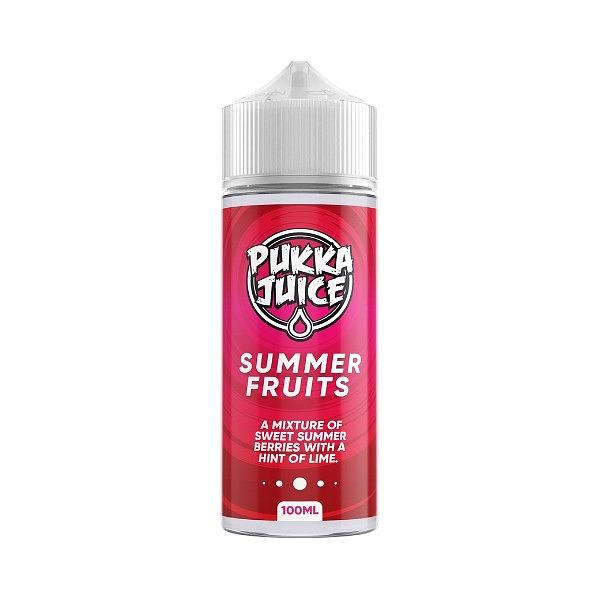 Pukka Juice - Summer Fruits 100ml (Shortfill) 0MG 100ml