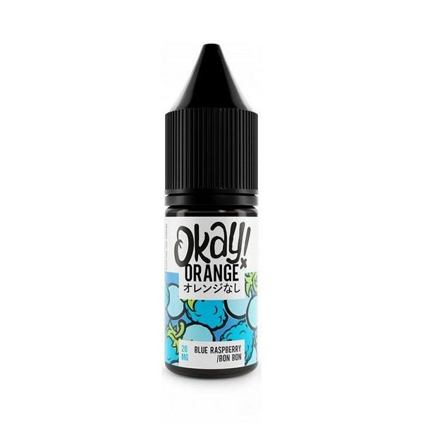 Okay! Orange - Blue Raspberry/ Bon Bon 10ml (Nic Salt)