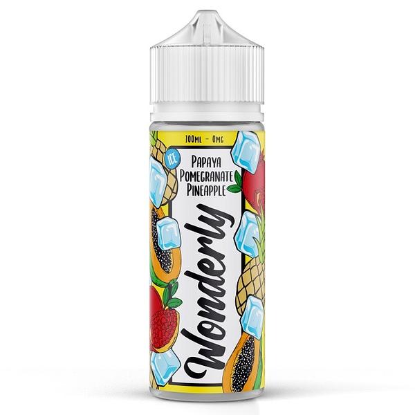 Wonderly - Papaya Pomegranate Pineapple - Ice 100ml (Shortfill)