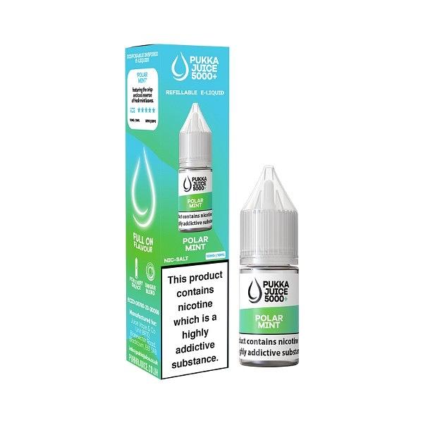 Pukka Juice 5000+ - Polar Mint 10ml (Nic Salt)