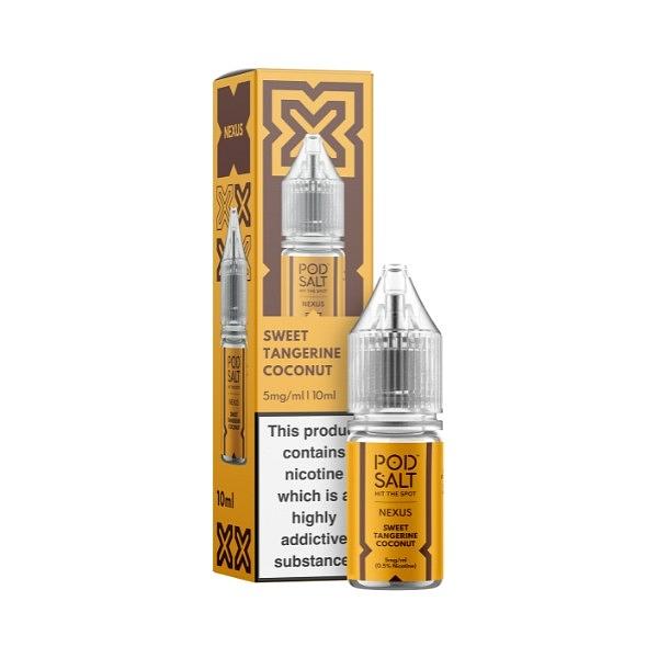 Pod Salt Nexus - Sweet Tangerine Coconut 10ml (Nic Salt) 5MG 10ml