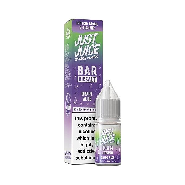 Just Juice Bar - Grape Aloe 10ml (Nic Salt)