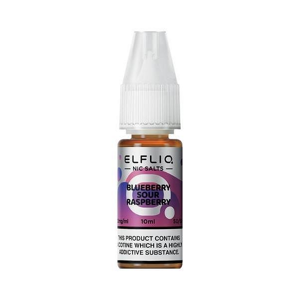 Elf Bar Elfliq - Blueberry Sour Raspberry 10ml (Nic Salt)