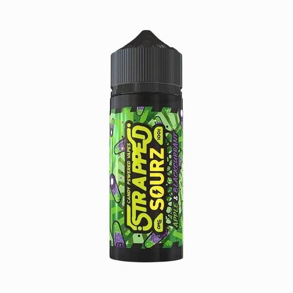 Strapped Sourz - Apple & Blackcurrant 100ml (Shortfill)