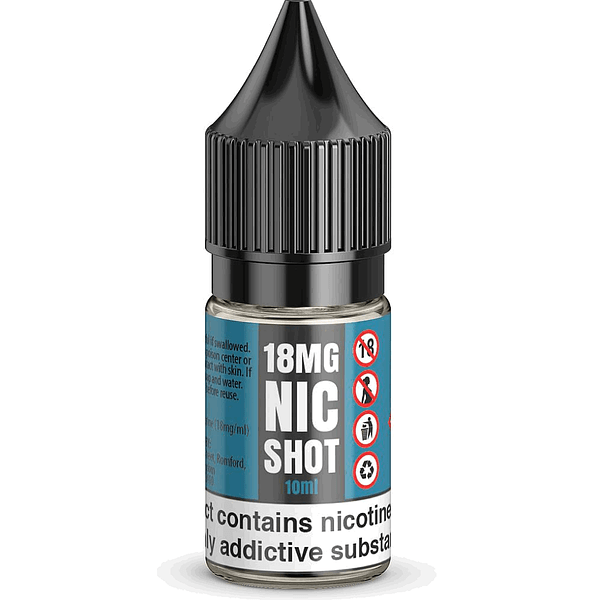 Longshot - Nic Shots - Freebase Iced Nicotine Shot 18mg 100vg