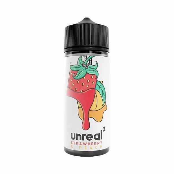 Unreal 2 - Strawberry & Peach 100ml (Shortfill)