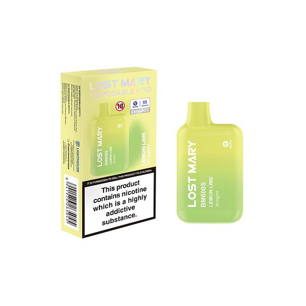 Lost Mary BM600S Disposable Pod - Lemon Lime