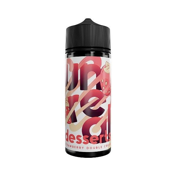 Unreal Desserts  - Strawberry Double Cream 100ml (Shortfill)