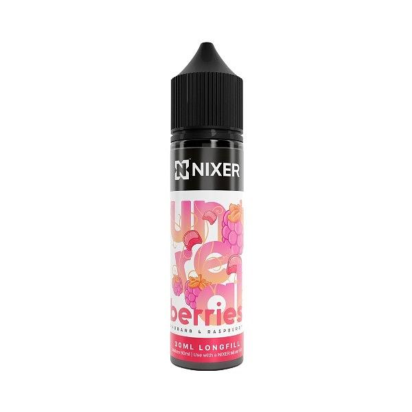 Nixer X Unreal Berries - Rhubarb & Raspberry 30ml (Longfill)