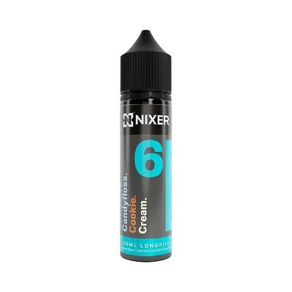 Nixer X Supergood - Blueberry Candyfloss Cookie Cream 30ml (Longfill)