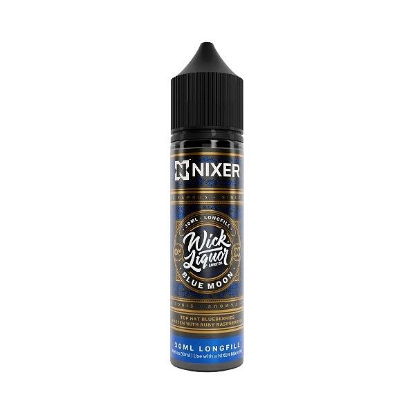 Nixer X Wick Liquor - Blue Moon 30ml (Longfill)