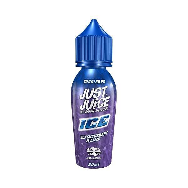 Just Juice Ice - Blackcurrant & Lime 50ml (Shortfill)