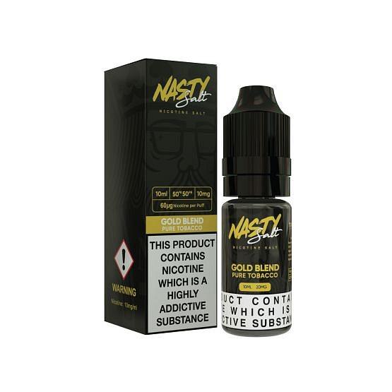 Nasty Salt - Gold Blend 10ml (Nic Salt)