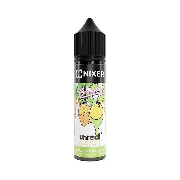 Nixer X Unreal 3  - Pineapple & Lemon Lime 30ml (Longfill)