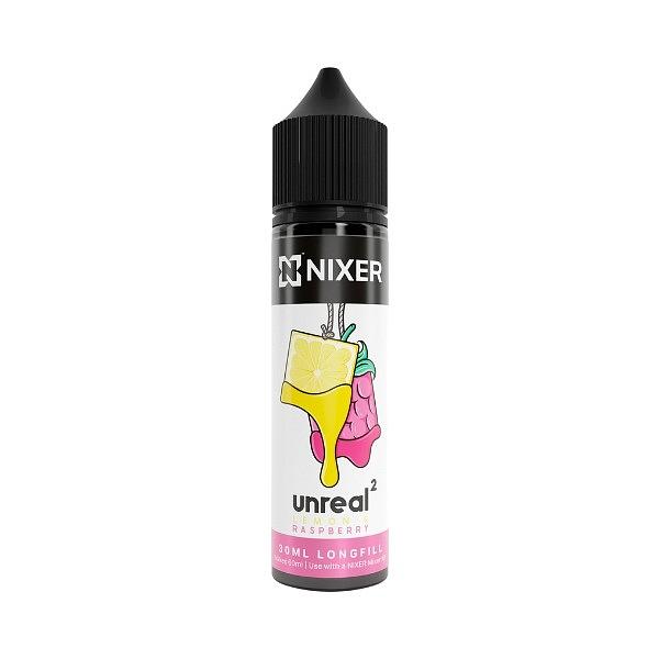 Nixer X Unreal 2 -  Lemon & Raspberry 30ml (Longfill)