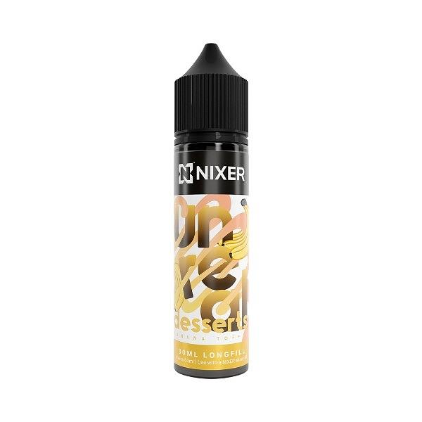 Nixer X Unreal Deserts - Banana Toffee 30ml (Longfill)