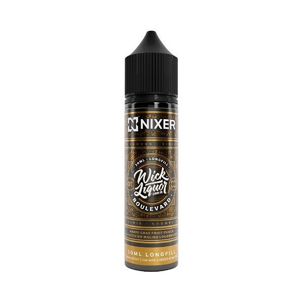 Nixer X Wick Liquor - Boulevard 30ml (Longfill)