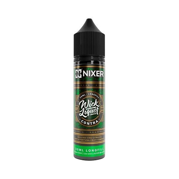 Nixer X Wick Liquor - Contra 30ml (Longfill)