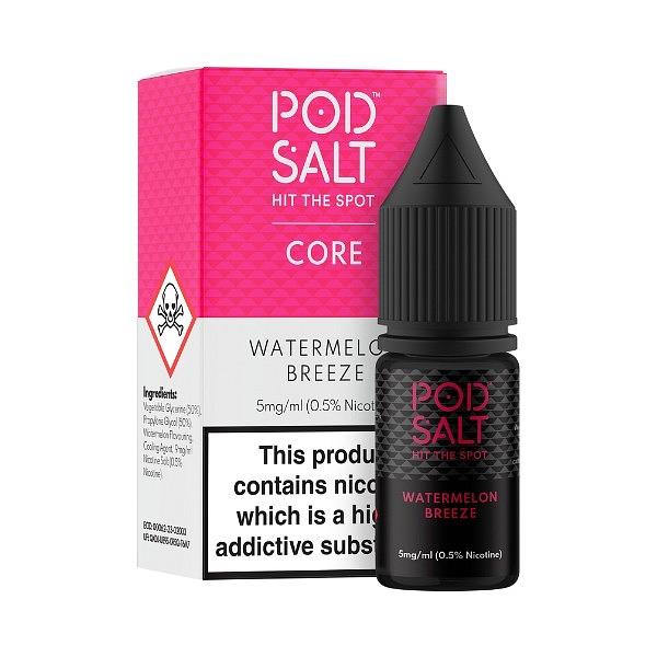 Pod Salt - Watermelon Breeze 10ml (Nic Salt) 11MG 10ml