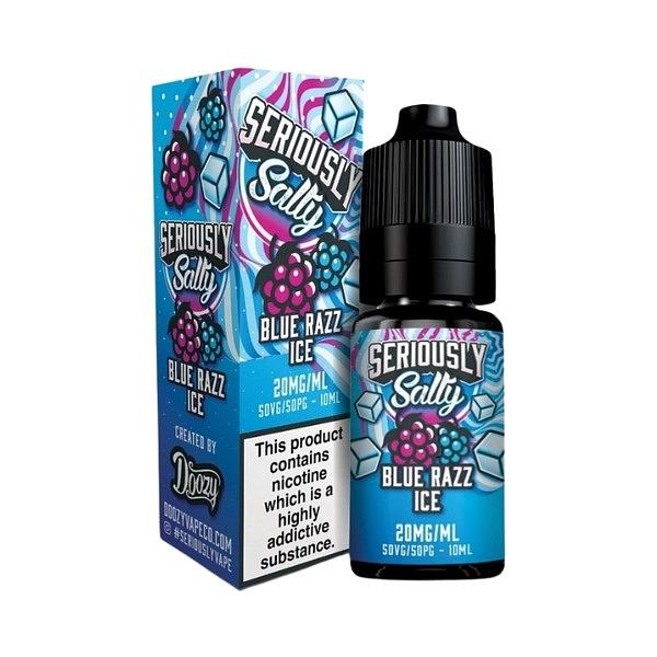 Seriously Salty - Blue Razz Ice 10ml (Nic Salt)