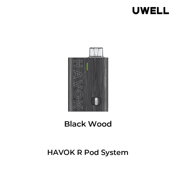 Uwell Havok R Pod Kit [Black Wood]