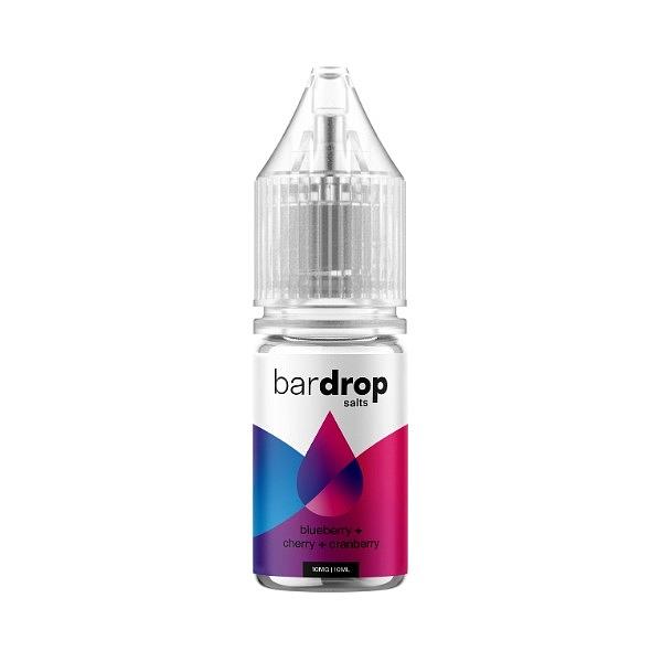 Bar Drop Salts - Blueberry + Cherry + Cranberry 10ml (Nic Salt)