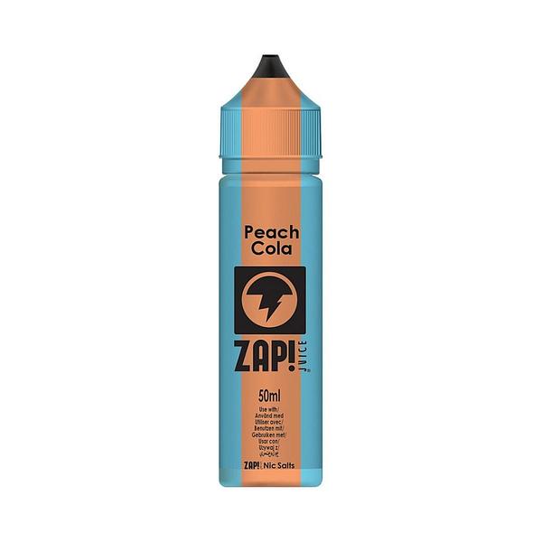 Zap! Juice Cola Selection - Peach Cola 50ml (Shortfill)