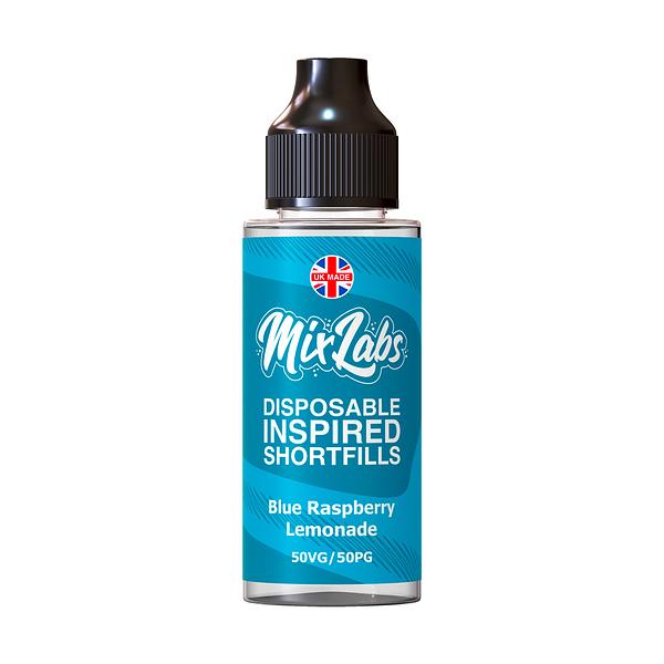 Mix Labs - 100ml Shortfill - Blue Raspberry Lemonade