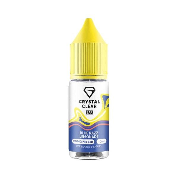 Crystal Clear Bar Salt - Blue Razz Lemonade 10ml (Nic Salt)