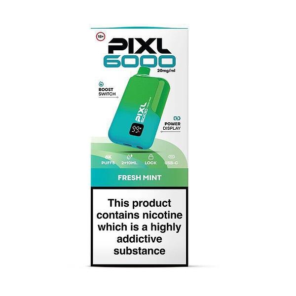 Pixl 6000 Rechargeable Pod - Fresh Mint