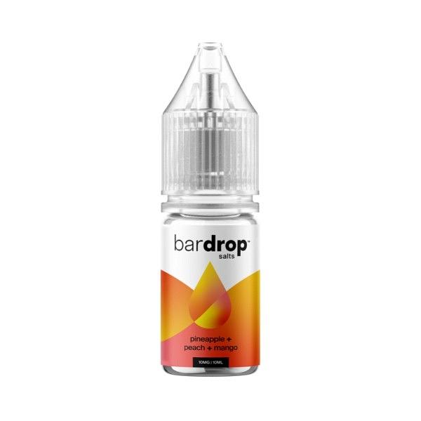 Bar Drop Salts - Pineapple + Peach + Mango 10ml (Nic Salt)