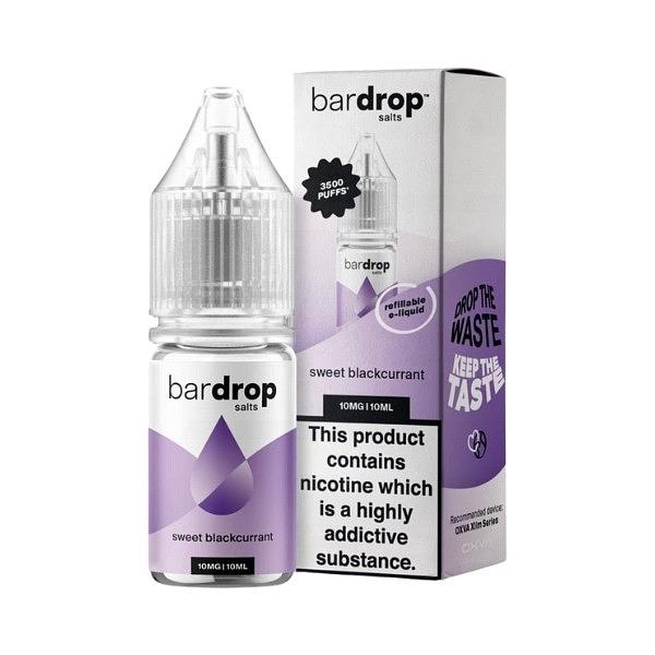 Bar Drop Salts - Sweet Blackcurrant 10ml (Nic Salt)