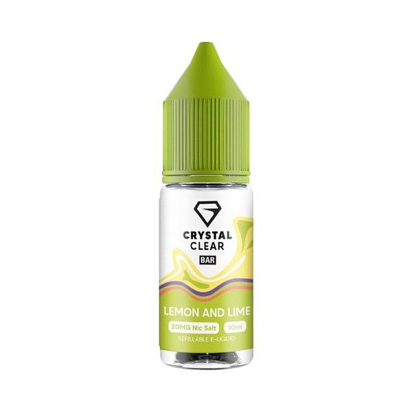 Crystal Clear Bar Salt - Lemon and Lime 10ml (Nic Salt)