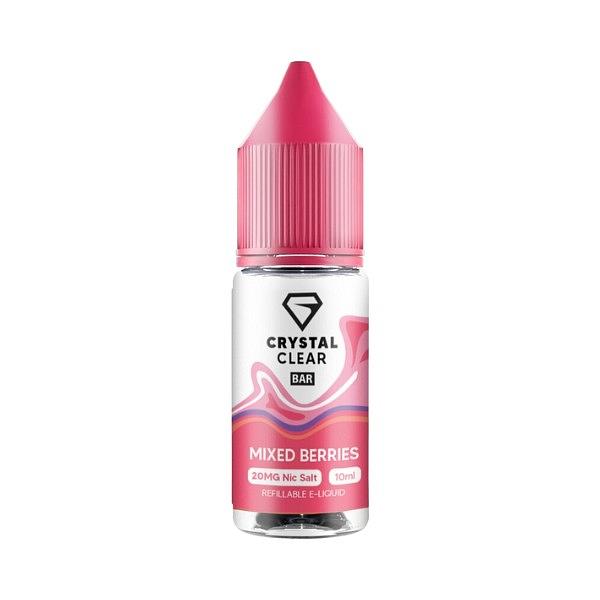 Crystal Clear Bar Salt - Mixed Berries 10ml (Nic Salt)