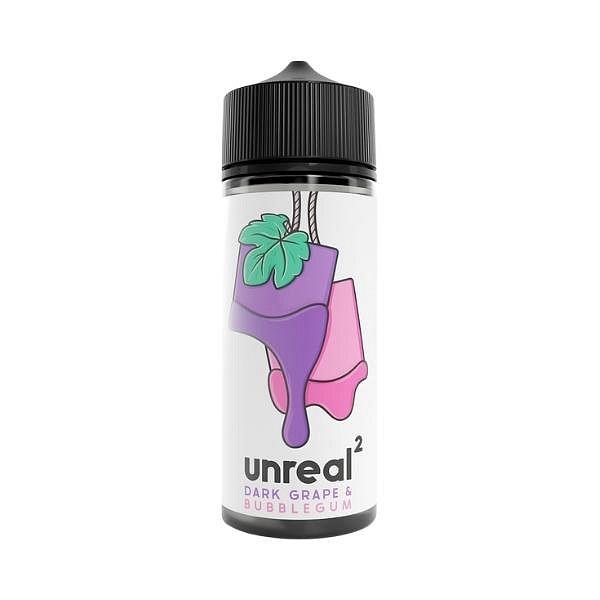 Unreal 2 - Dark Grape & Bubblegum 100ml (Shortfill)