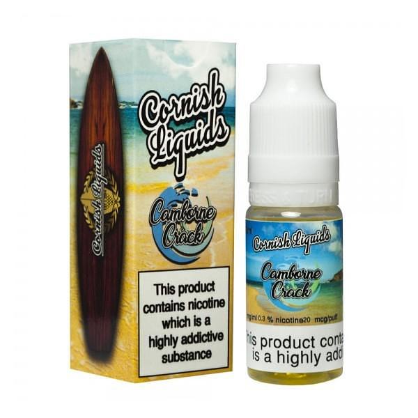 Cornish Liquids - 50/50 Freebase - Camborne Crack