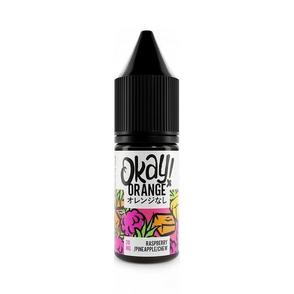 Okay! Orange - Raspberry Pineapple Chew 10ml (Nic salt)