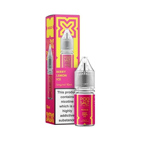 Pod Salt Nexus - Berry Lemon Ice 10ml (Nic Salt) 5MG 10ml