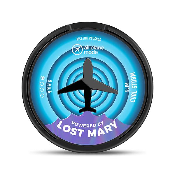 Airplane Mode (Powered By Lost Mary) Cool Storm Nicotine Pouch [09mg]