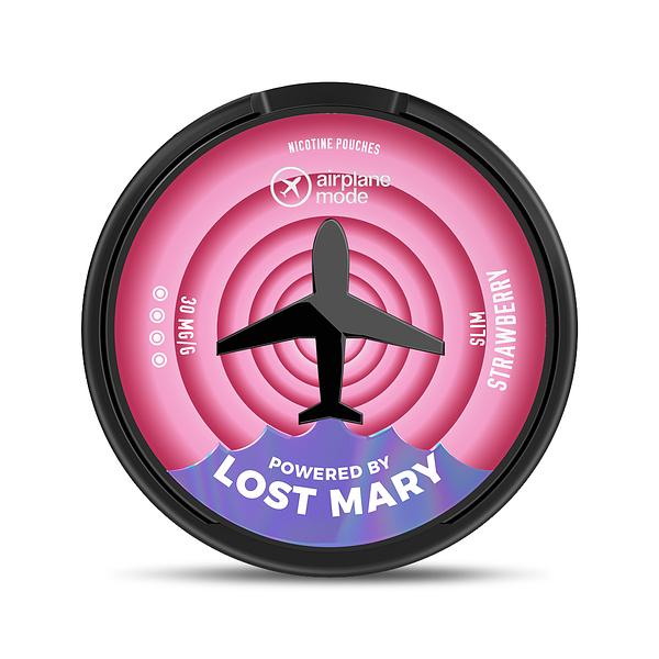 Airplane Mode (Powered By Lost Mary) Strawberry Nicotine Pouch [30mg]