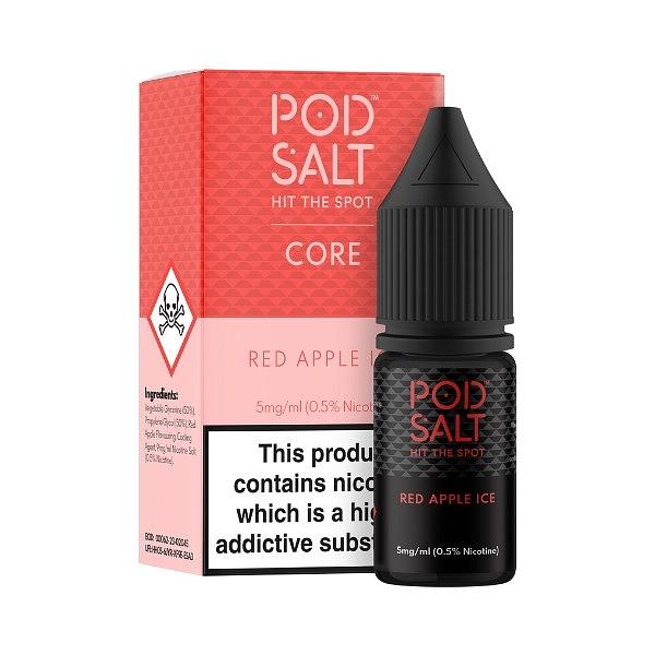 Pod Salt - Red Apple Ice 10ml (Nic Salt) 11MG 10ml