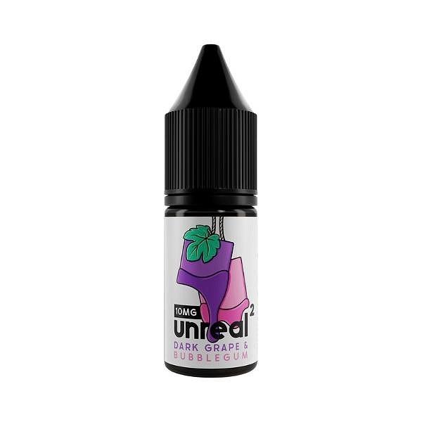 Unreal 2 - Dark Grape & Bubblegum 10ml (Nic Salt)