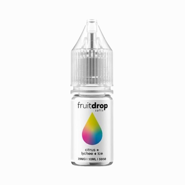 Fruit Drop Salts - Citrus + Lychee + Ice 10ml (Nic Salt)